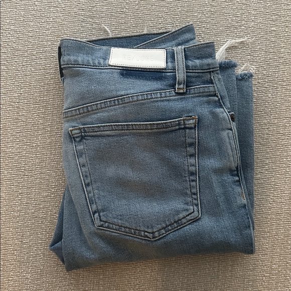 Re/Done 70s High Rise Comfort Stretch Stove Pipe - Picture 6 of 9